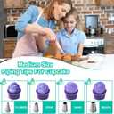 Cake Decorating Kit,Piping Bags and Tips Set,Cake Decorating Supplies,Frosting Piping Kit,Cake Baking Supplies for Beginners (488PS)