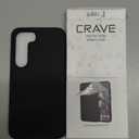 Crave for Samsung Galaxy S23 Case, Shockproof Protection Dual Layer Case for Samsung Galaxy S23 (6.1 inch) - Black