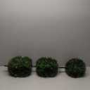 Nearly Natural 3ft. Artificial Triple Ball Boxwood Topiary Tree (Indoor/Outdoor) T2021, Green