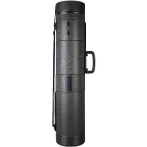 DYNWAVE Poster Documents Storage Tube Extendable for Artworks, Blueprints, Drafting and Scrolls Color Black, 7.2" L 33" to 57