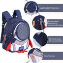 Toddler Backpack for Boys& Girls - Toddler Leash Included- Secure and Stylish for Active Toddlers- Perfect for Little Explorers - Preschool Travel School (1-3 Years)