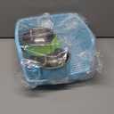 PINVNBY Rabbit Litter Box for Cage Bunny Corner Litter Bedding Box Small Animal Litter Pan Hanging Pet Bowls Cage Potty Trainer Pet Toilet for Rabbit Bunny Guinea Pigs Small Animals (11.02 x 11.02 x 6.3 inches)