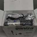 Ganiza Immersion Blender 5 in 1 Hand Blender Max 1000W Heavy Duty Motor, 16 Speed Mode Handheld Blender Stainless Steel Blade With 800ml Mixing Beaker, 600ml Chopper, Whisk and Milk Frother