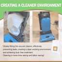 10 Pack Type Y HEPA Vacuum Bags Replacement Compatible with Hoover Type Y, Z, YZ HEPA bag 4010100Y, AH10040, 902419001, 4010801Y