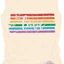 ZXUBP Pride Tank Top for Women Rainbow Love Graphic Shirts LGBT Equality Sleeveless Graphic Tee Shirt Size, XL