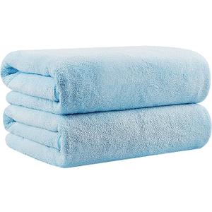 2-Pack Microfiber Bath Towels