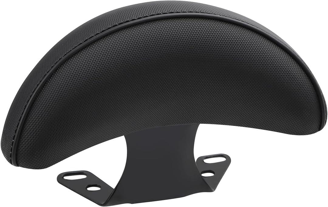 Mokuo Motorcycle Rear Backrest Driver Backrest in Soft Sponge Material Compatible with Chinese GY6 Scooter Mopeds Jonway Sunl