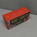 2 Pack Christmas Stockings with Name Tags, 18Inches Large Cable Knitted Personalized Xmas Stocking for 2024 Xmas Kids Gift, Family Fireplace Holiday Party Decoration,Splicing Color(2 Pc) (Red, Greenholding Hands Style))