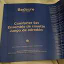 Bedsure White Comforter & Shee, Queen Size
