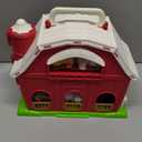 Aigybobo Farm Animals Big Barn Toys for 1 2 3 Year Old, Toddler Montessori Learning Toy, Farm Playset with Animal Figures and DIY Stickers, Christmas Birthday Gift for Baby Boys Girls Age 12-18 Months