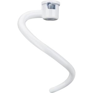 Spiral Coated Dough Hook for Kitchen-Aid 6qt Pro 600 Series Bowl-Lift Stand Mixer - Metal 6 quart Dough Hook Attachment for KNS256CDH KP26M1XLC KP26M1X KG25H3X0B KG25H3XSL KV25G0X KV25G8X KV25H0X etc