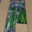 Rowfad 44 Pcs Artificial Outdoor Flowers Lavender Fake Greenery Plants UV Resistant Grass with Purple Flowers for Pot Decor for Window Garden Patio Hanging Planter Pathway Front Porch (44, Purple)