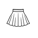 Allegra K Casual Stripe Skirt for Women's Summer High Low Hem Ruffles A-Line Midi Skirts Large Light Blue Medium