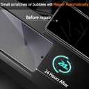Milomdoi 9 in 1 Screen Protector for Samsung Galaxy Z Flip 7, 3 Inside Flexible Film + 3 Front Tempered Glass + 3 Camera Lens Protector Accessories with Installation Frame,Clear