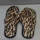 JOINFREE Women's Bedroom Slippers Comfort Four Season Classy Indoor Spa Slide Shoes, Size 10 