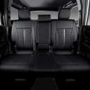 Custom Fit Seat Covers for 2025-2026 Toyota 4Runner (5-Seater), Waterproof Faux Leather Full Set, Full Coverage Protectors for SR5/TRD Off-Road/Sport/Limited/Trailhunter - Black