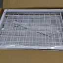 REALINN Under Sink Organizer, Pull Out Cabinet Organizer, 2 Tier Metal Slide Out Shelf with L Shaped Design, Under Cabinet Storage for Kitchen, Bathroom, Laundry, Deep Cabinet Shelf Storage, White