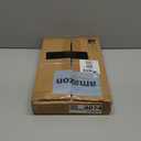 Homeiju Expandable Shoe Rack, 2 Tier Metal Shoe Shelf, Adjustable Shoe Stand for Sneakers, Boots, Heels, Heavy-Duty Steel Standing Shoe Organizer for Entryway, Closet, Bedroom, Black