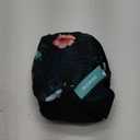 Aqua Eve Plus Size Swimsuit Women One Piece Swimsuit Tummy Control High Neck Bathing Suit Ruched Swimwear (Black Floral)