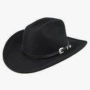 Classic Western-Cowboy-Hat Men Womens Wide Brim Cowgirl Hats Felt Fedora hat (M-L)