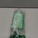 Tablecraft Salt Shaker with Metal Top, 2.5 x 2.5 x 4.5, Green