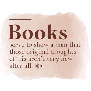 Family Those Original Thoughts Happy Quote Wall Decal Decoration Books Quote Book Lovers Bookish Quotes Readers Lasts Years and Easily Removable - Size: 40 in(W) x 28 in(H)