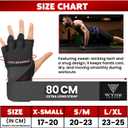 WYOX Gel Boxing Hand Wraps Inner Gloves for Men & Women, 80cm Quick Wrist Straps, Padded Knuckle Protection for Muay Thai Kickboxing, Hand Wraps for Boxing & Martial Arts (Grey, L/ XL)