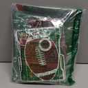 Roetyce Football Birthday Party Decorations, American Football Themed Happy Birthday Banner Balloons Hanging Swirls Centerpieces Cake Topper Kit, Green Rugby Party Backdrop for Kids