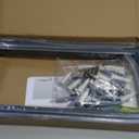 6-Pack Heavy Duty 12-Inch Black Shelf Brackets, L Shelf Bracket 12 Inch for Floating Shelves, 1/5-Inch Thick