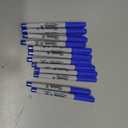 Sharpie Permanent Markers, Ultra-Fine Point, Blue, 12 Count - Home, School, Office Supplies