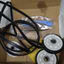 Dryer atlantis parts Fit for May-tag 3000 5000 series - 12001541 303373K Dryer Drum Roller kit, 306508 Dryer Tumbler Bearing Kit, WP33002535 Drum Belt, 6-3700340 Idler Pulley