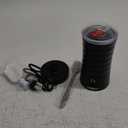 Milk Frother, Paris Rhne 4-in-1 Milk Steamer and Frother, Hot & Cold Foam Milk Warmer with Temperature Control, Auto Shut-Off Frothers for Coffee, Latte, Cappuccino, Macchiato (Black)