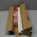 KAMANINA Curtain Rods No Drilling for Windows 32 to 86 Inches, 5/8 Inch Renter Friendly Curain Rod without Drilling with 3M Adhesive Brackets, White 2 Pack