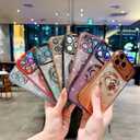 for iPhone 17 Pro Max Case, Glitter Clear Cute Paw Love Heart, Compatible with MagSafe, Strong Magnetic Full Camera Lens Protection Cover, Soft Slim Bling Phone Case 6.9" - Gold