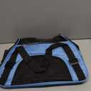 ZaneSun Cat Carrier,Soft-Sided Pet Travel Carrier for Cats,Dogs Puppy Comfort Portable Foldable Pet Bag Airline Approved (Small Blue)