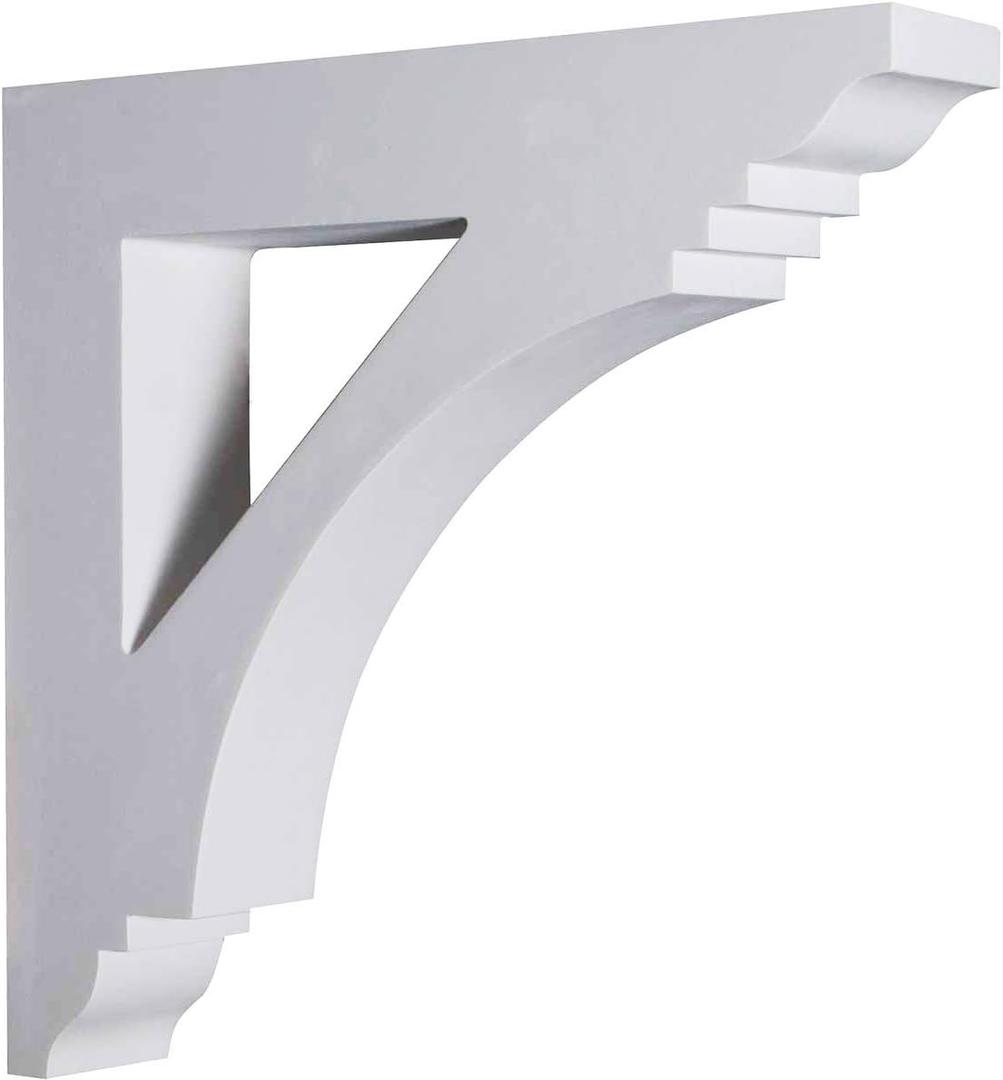 Endurathane Imperial Bracket, 4"W x 20"D x 20"H, Factory Primed