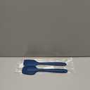 2-Pack Silicone Spatulas Set, 10-Inch High Heat Resistant Non-Stick Rubber Spatulas for Baking, Cooking, and Mixing  Dishwasher Safe (Blue)