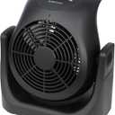 Dual Comfort 2-in-1 1500W Space Heater & Fan, Portable, Energy Efficient Electric Heater or Fan with Adjustable Tilt for Indoor Use, Compact Personal Heater for Home and Office