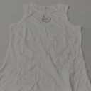 ANRABESS Womens Sleeveless High Neck Tank Tops Fashion Summer Casual Basic Slim Fit Ribbed Racerback Top Shirt Clothes (Large, White)