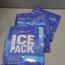 Rapid Performance Reusable Ice Packs for Coolers or Lunch Box | 4 Pack | Cold for Up to 12 Hours | Ice Packs for Cooler, Long Lasting for Camping, Beach