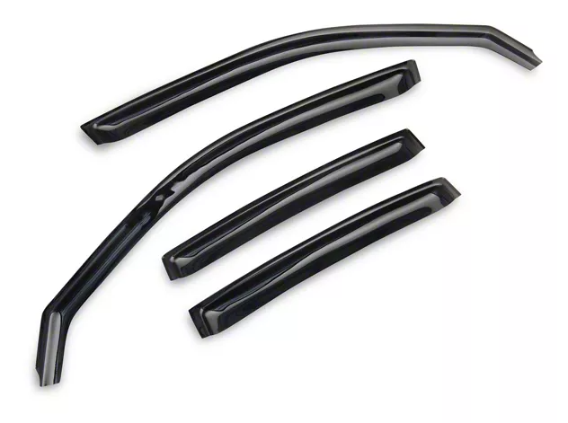 In-Channel Side Window Visors Rain Guards