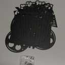 5Pcs Metal Movie Poster Wall Decor, Vintage Home Theater Accessories, Popcorn Sign, Action Media Room Decor, Cinema Reel Wall Art as Theater Gifts, Movie Lover Gifts for Baseroom and Mediaroom