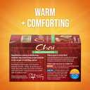 Twinings Decaffeinated Chai Individually Wrapped Bags, 20 Count (Pack of 6), Sweet, Savoury Spices, Enjoy Hot or Iced, 120 Teabags (EXP 11/01/26)