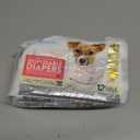 Paw Inspired Disposable Dog Diapers | Female Dog Diapers Ultra Protection | Diapers for Dogs in Heat, Excitable Urination, or Incontinence (12 Count, Small)