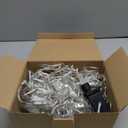 Christmas Lights Outdoor Decorations 13.8ft 200 LED Christmas Lights with 12 Stars,8 Modes Dimmable Fairy String Light for Wedding Party Holiday Christmas Decorations(Warm White)