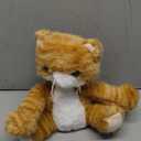 Heatable & Coolable Orange Cat Stuffed Animal, Cat Heating Pad Microwavable for Soothing & Relaxation, Lavender Scented Orange Cat Plush Toy for Stress Relief, Stuffed Cat Toys for Kids