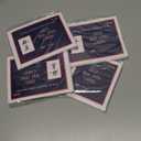 Mahjong Cards 2026, 4 PCS Mah Jongg Card Large Print, Easy to Read Rule Cards for Mah Jongg, Perfect Mahjong Accessories and Gifts for Mahjong Beginners (Blue)