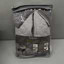 Tadpoles Quilted Stroller & Car Seat Cover - Light Grey | 27" x 20" x 2" | Made of 100% Super Soft Microfiber Polyester | Warm, Gentle & Durable | Ideal for Use as a Stroller Cover & Car Seat Cover