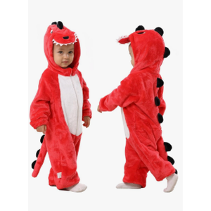 TONWHAR Baby Boy's Girl's Animal Bodysuit Infant And Toddler's Romper Jumpsuit Halloween Costume Partywea, No Size Tag, Length 25"