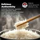 IRIS Instant White Rice (10 Pack), Ultra Premium Japanese Short Grain Sushi Sticky Rice, Microwave for 80 seconds (1.2 Minutes), Gluten Free Vegan, Grown Polished and Packed in Japan